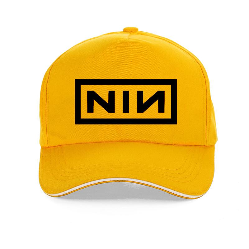 Summer Fashion Visor For Men Women Baseball Caps Print Nine Inch Nails Rock Band Hat Unisex Bone Adjustable Snapback Hats Gorras