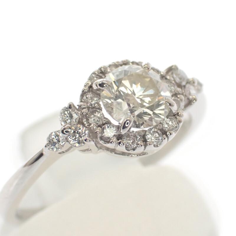 no brand  ring Pt900Platinum Women