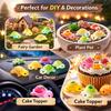 10/20/30Pcs Mini Turtles Glowing In The Dark Miniatures Animal Resin Figurines Micro Landscape DIY Garden Decoration