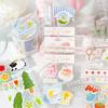 50mm * 2m Forest Fairy Tale Series Kawaii Flash Sand Die Cut Stickers Creative DIY Diary Phone Case Scrapbook Stationery Sticker