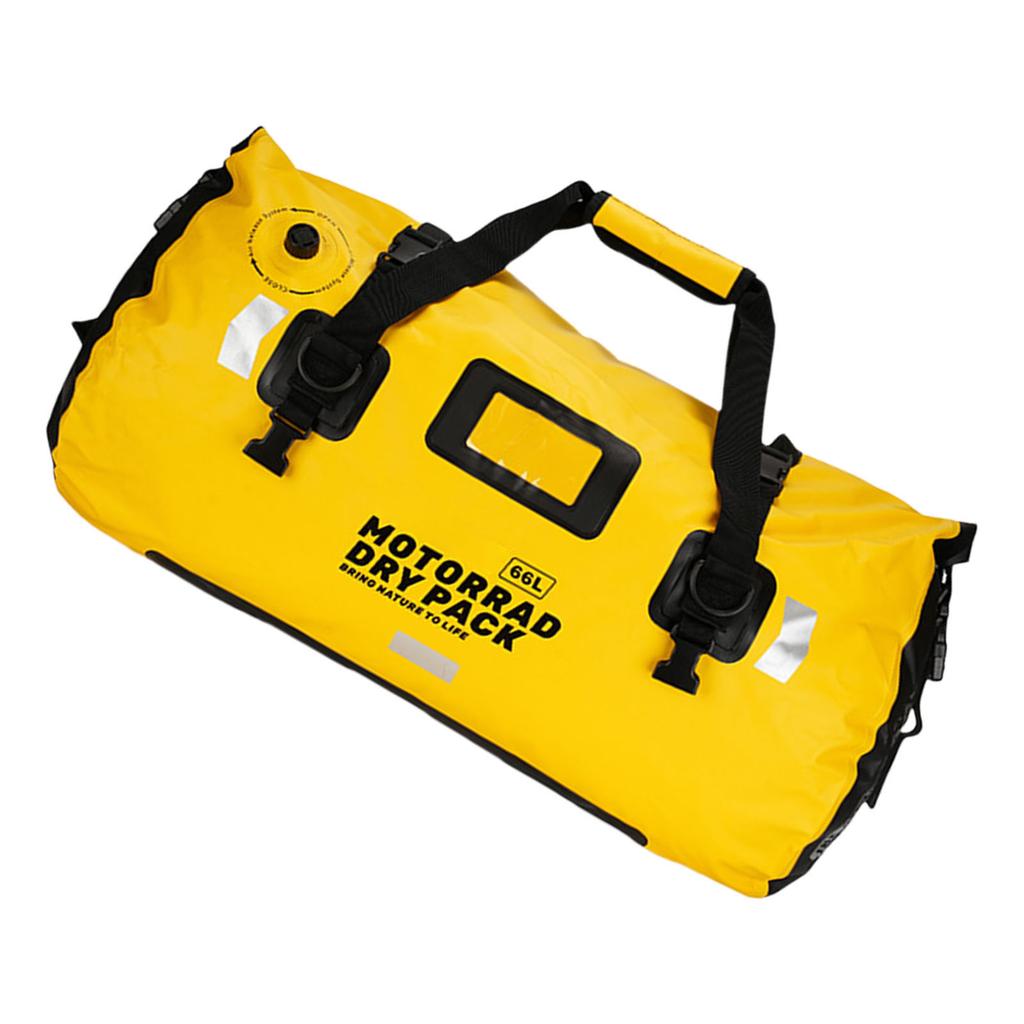 Bolsa de Cauda para Motocicleta Impermeável Bolsa de Selim para Motocicleta Grande Capacidade Mochila de Bagagem para Motocicleta Bolsa de Viagem ao Ar Livre