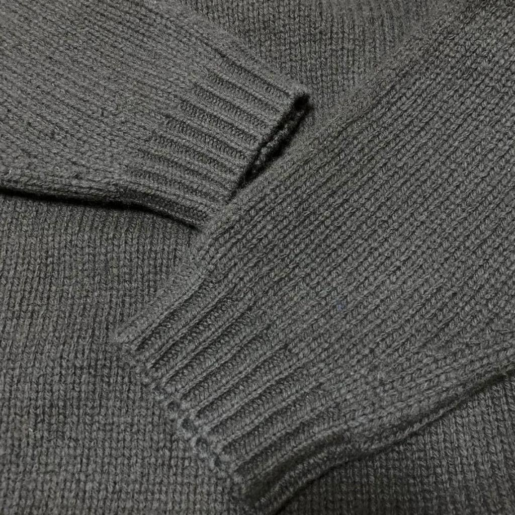 Used HAMILTON CREW NECK KNIT M size knit sweater