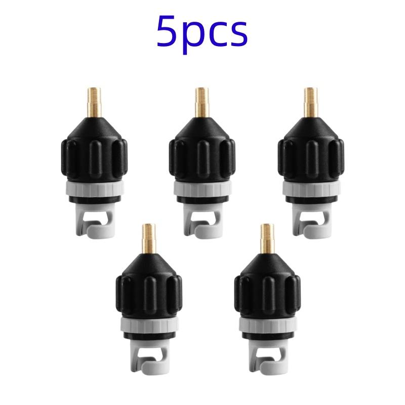 Durable Air Valve Adaptor Wear-resistant Rowing Boat Air Valve Adaptor Nylon Kayak Inflatable Pump Adapter for SUP Board