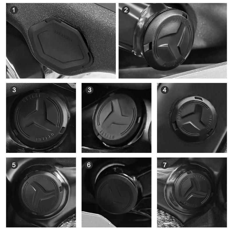For BMW R1300GS GS1300 R 1300GS Adventure R1300 GS ADV 2024 2025 Motorcycle Frame Hole Cover Caps Plug Decorative Frame Cap Set