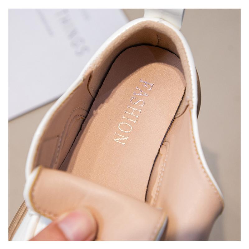 New Spring and Autumn Girls' College Style Retro Princess Shoes Children's Versatile Trendy Comfortable Soft-soled Leather Shoes