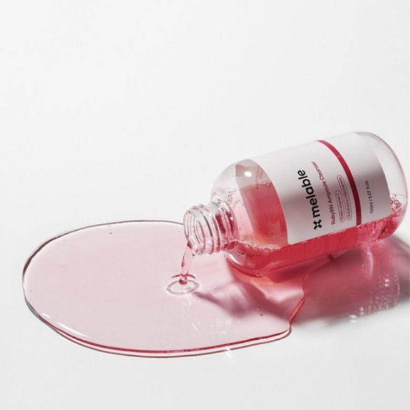 Melable Rubyaln Low pH PDRN Brightening Ampoule Cleanser 150ml – Dark Spot & Glow Care Facial Cleanser