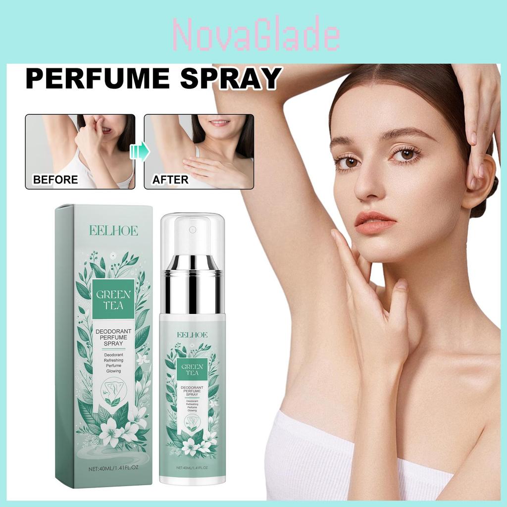 Green Tea Underarm Deodorant Spray For Long Lasting Freshness And Odor Control 40ml