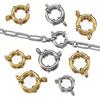 4pcs Stainless Steel Spring Clasps Round Clasp Bracelet Connectors for DIY Necklace Jewelry Making Accessories 10 12 14 16 18mm