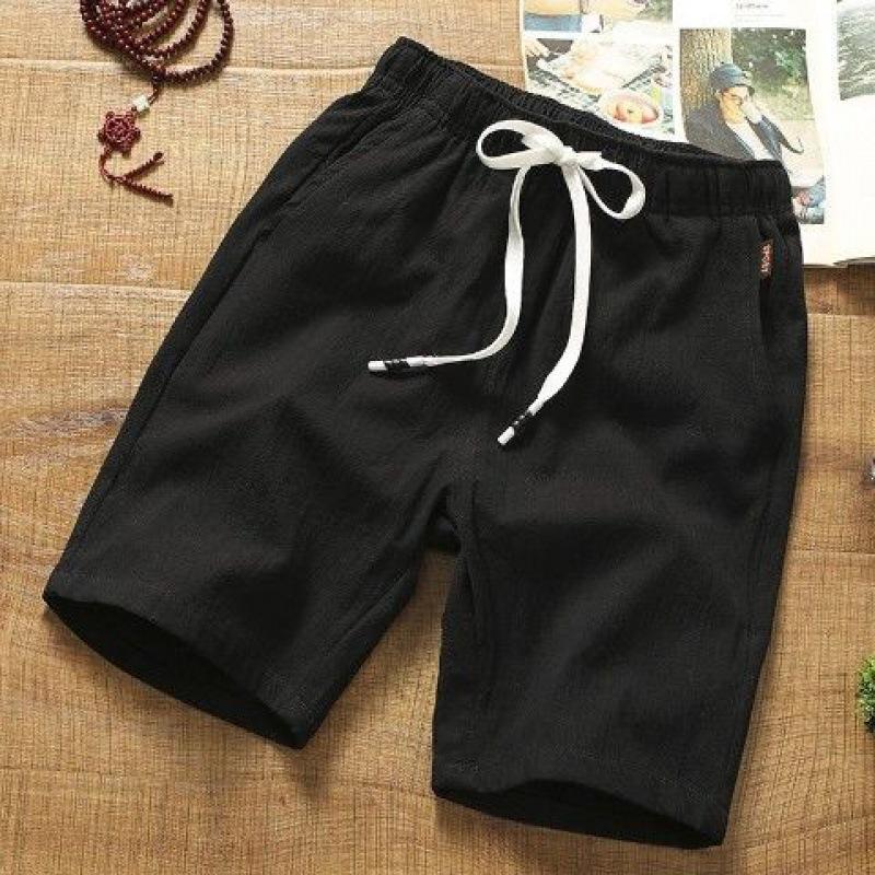 Men's Sports Shorts Outdoors Beach Male Shorts Split Design Breathable Fabric Sweatpants