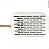 Vogelvoliere Heizung, Papageien Wärmepaneel, Thermostat Zubehör Ext Thermo 12x7.5cm Weiß