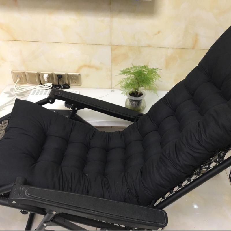 1pc Thickened recliner cushion office sofa summer lunch break rocking chair cotton cushion available on the beach