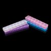 1Pcs 7 Slots Plastic Storage Box Display Container  for DIY Jewelry Beads Pills Screw Fishing Gear