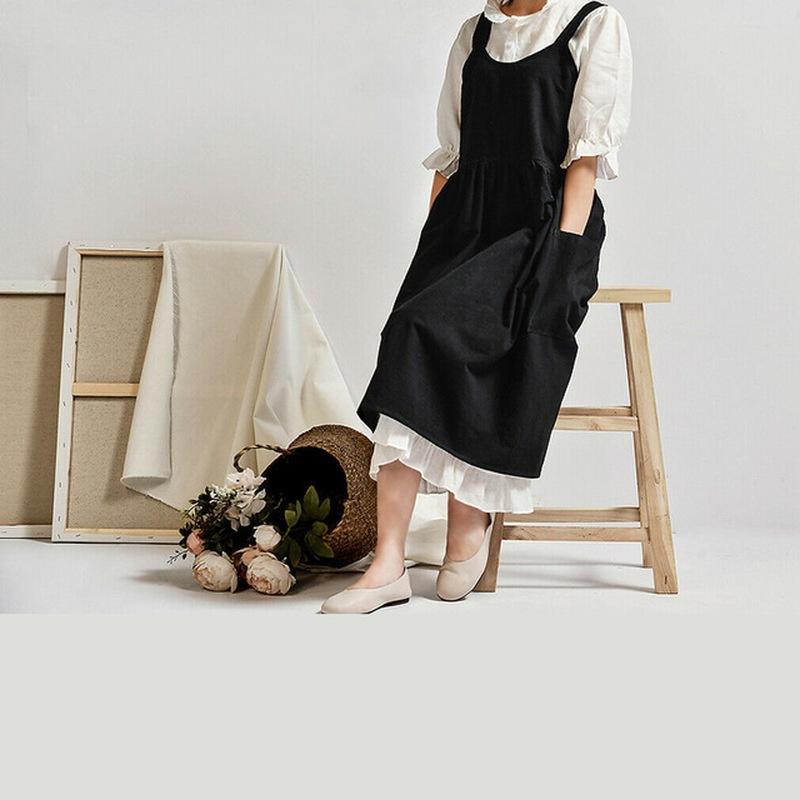 Buy Apron Kitchen Cotton Dress Casual 