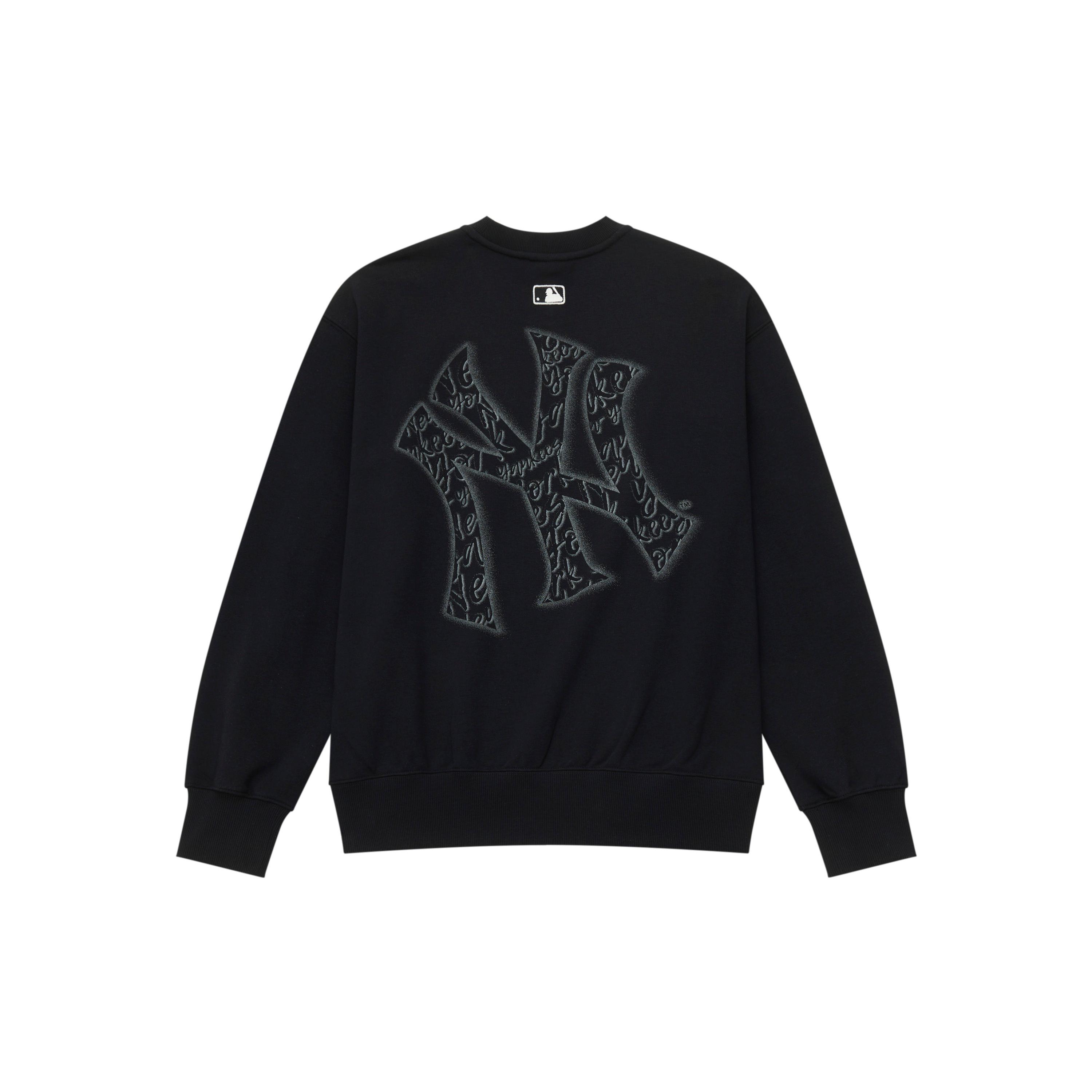 MLB New York Yankees Basic Collection 25FW Sweatshirt Unisex 3AMTB1154-50BKS S