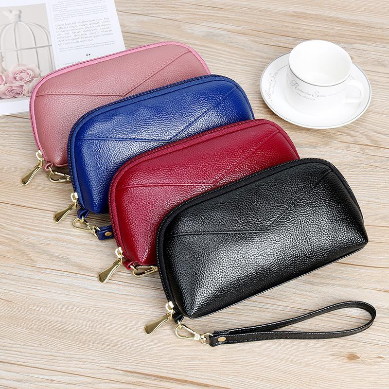 Women's Large-Capacity Shell Bag - Long Wallet, Clutch Purse, Coin Pouch & Card Holder