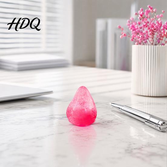 Relaxation Desk Toy Water Drop Stress Relief Toy, Anxiety Reduction Waterdrop Sensory Clear Finger Exercise Pinch Fidget Portable Decompression Ball