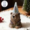 Fashion Silicone Bear Cone Mold Reusability Casting Moulds For Candle Soaps And Decorative Candle Crafts
