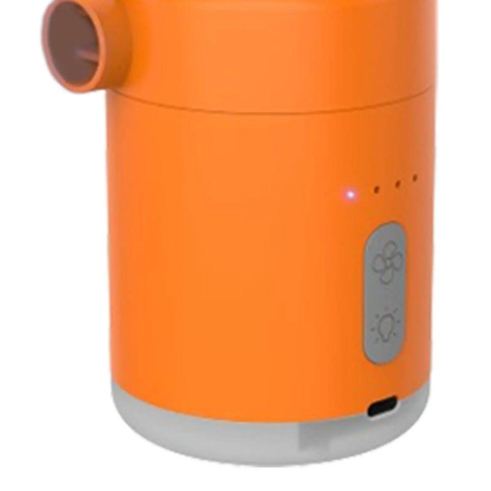Wireless Operation Portable Air Pump Compact Design USB Rechargeable Pump  Camping Equipment