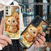 Phone case: 2D flat, suitable for Samsung Galaxy A34 A35 M05 M06 S20 S22 S21 FE Plus 5G protective case, little squirrel, perfect Christmas and Hallow