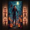 Party Decoration Full Moon Scene Scary Decor Spooky Banner Spooky Theme Horror Decoration For Spooky Celebration Halloween Party