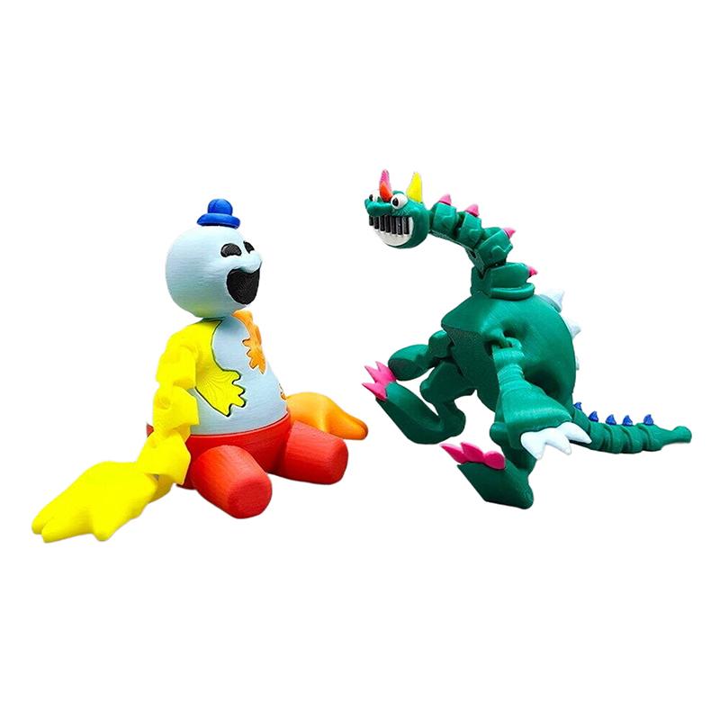 3D Printing Doey The Doughman Toy Doll Figure Pianosauruses Figure Creative Multiple Decoration Doey The Doughman Ornament Gift