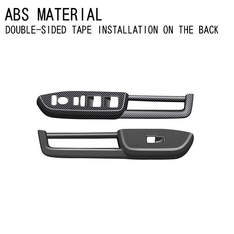 Powerful Car Window Glass Lifter Switch Panel Trim Cover Door Armrest Cover Panel For Honda N-BOX 2024 RHD