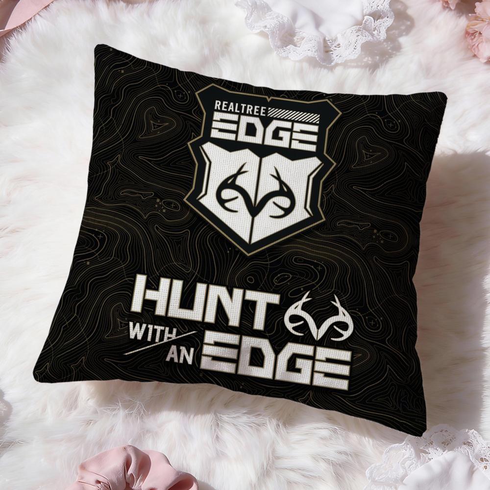 Cool R-Realtree Cushion Cover Premium Comfort Reversible Pillow Cove -Two In One Design for Any Room & Car Interior