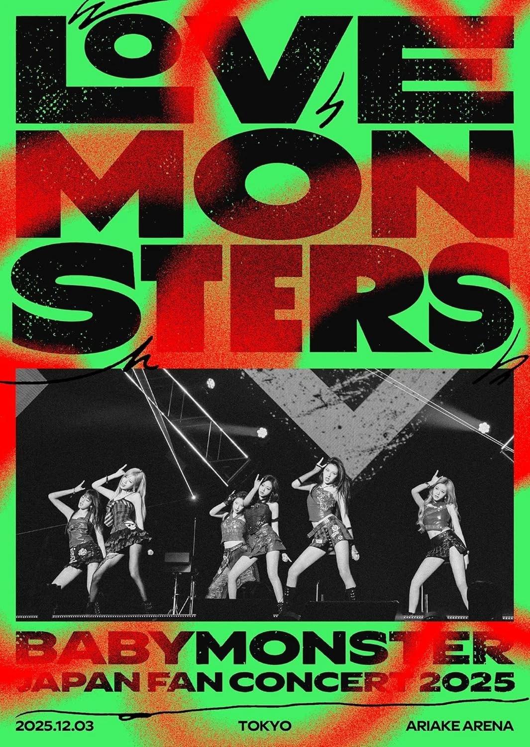 ПРЕДЗАКАЗ BABYMONSTER  LOVE MONSTERS  ЯПОНСКИЙ ФАН-КОНЦЕРТ 2025 ЗАПЕЧАТАННЫЙ CD Blu-ray Blu-ray(LIMITED)