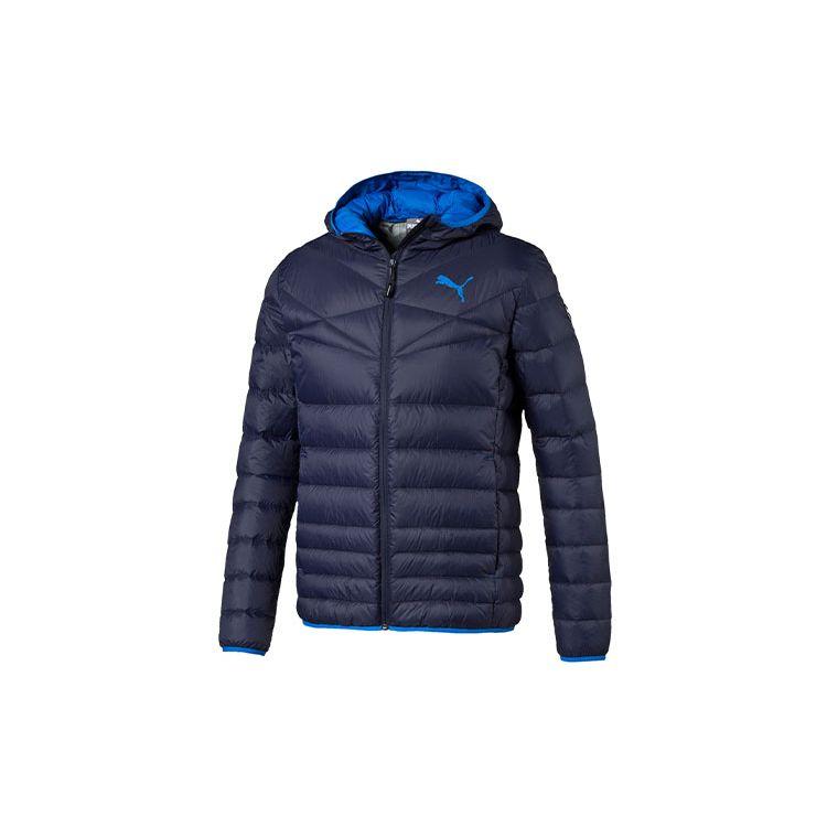 

Puma Active Casual Sports Ветрозащитный теплый пуховик Мужская верхняя одежда Синий 590350-06 S