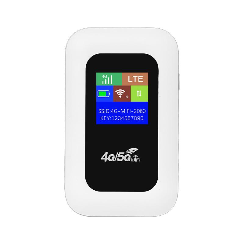 4G Portable MIFI LTE Router with Color Screen & SIM Card Slot for Wireless WiFi Connectivity