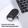 Portable Silent Mouse 3 Mode BT 5.2/2.4G/USB Mini Capacitive Mouse Cordless Mice 4 Adjustable DPI for PC Laptop Notebook Desktop