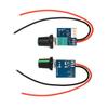 DC5-12V Manual PWM Fan Speed Controller with Switch Case for Noise Reduction and Power Off Capability