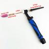 5pcs Tool Parts Arc TIG Soldering Supplies 57Y02 WP17/18/26 Long Back Cap Welding Torch