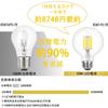 Wonninek Filament LED Bulb, Edison Bulb, PSE Certified, E26 Base (10W), Equivalent to 100W, G95, Warm White 2700K, High Brightness 1535lm, Ra95+ High