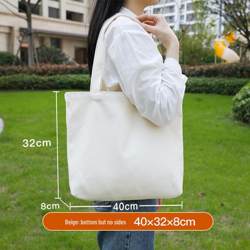 Eco-Friendly Custom Canvas Tote Bag with Logo Printing