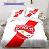 Thun Povlečení Sada Prošívaných Dek Quilt Cover Povlak na Polštář Domácí Dekorace Dárek k Narozeninám (1 * povlak na peřinu + 2 * povlak na polštář, bez jádra)