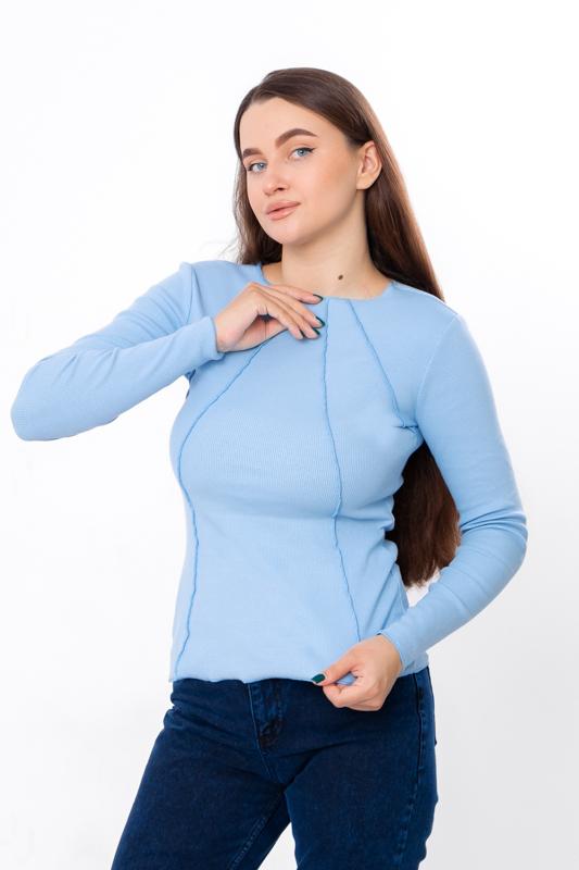 Damen Geripptes Langarmshirt – Stretch-Passform & Stilvolles Ausschnittdetail, Jede Jahreszeit, 8387-019 HC