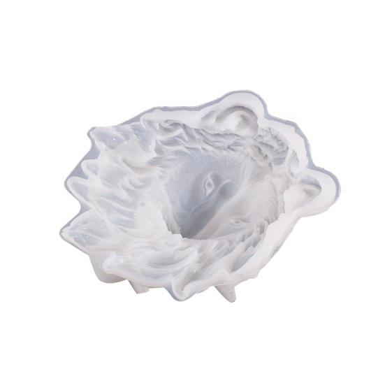 

Гибкая форма для головы волка с антипригарным мягким орнаментом