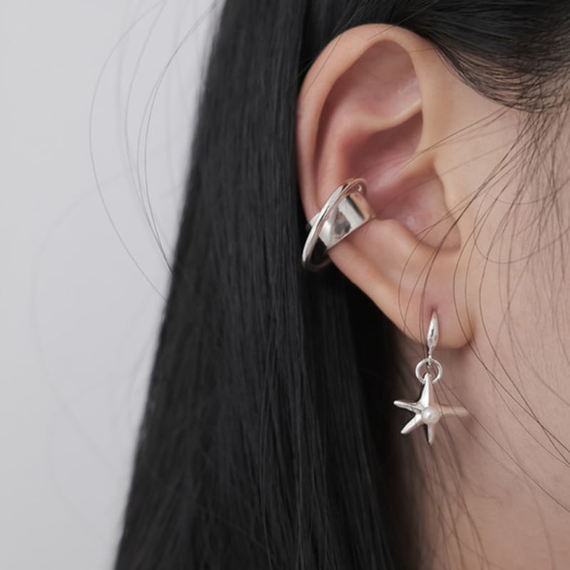 Reinheart Starfish Pearl Earring