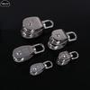1PC 304 Stainless Steel M15 M20 M25 M32 Single Wheel Swivel Lifting Rope Pulley Lifting Wheel Tools Double Pulley Block Set