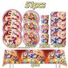 Incredibili Decorazioni per Festa di Compleanno Digitalizzate Stoviglie da Circo Tazza Piatto Tovaglioli per Bambini Photo Booth Forniture per Festa Baby Shower