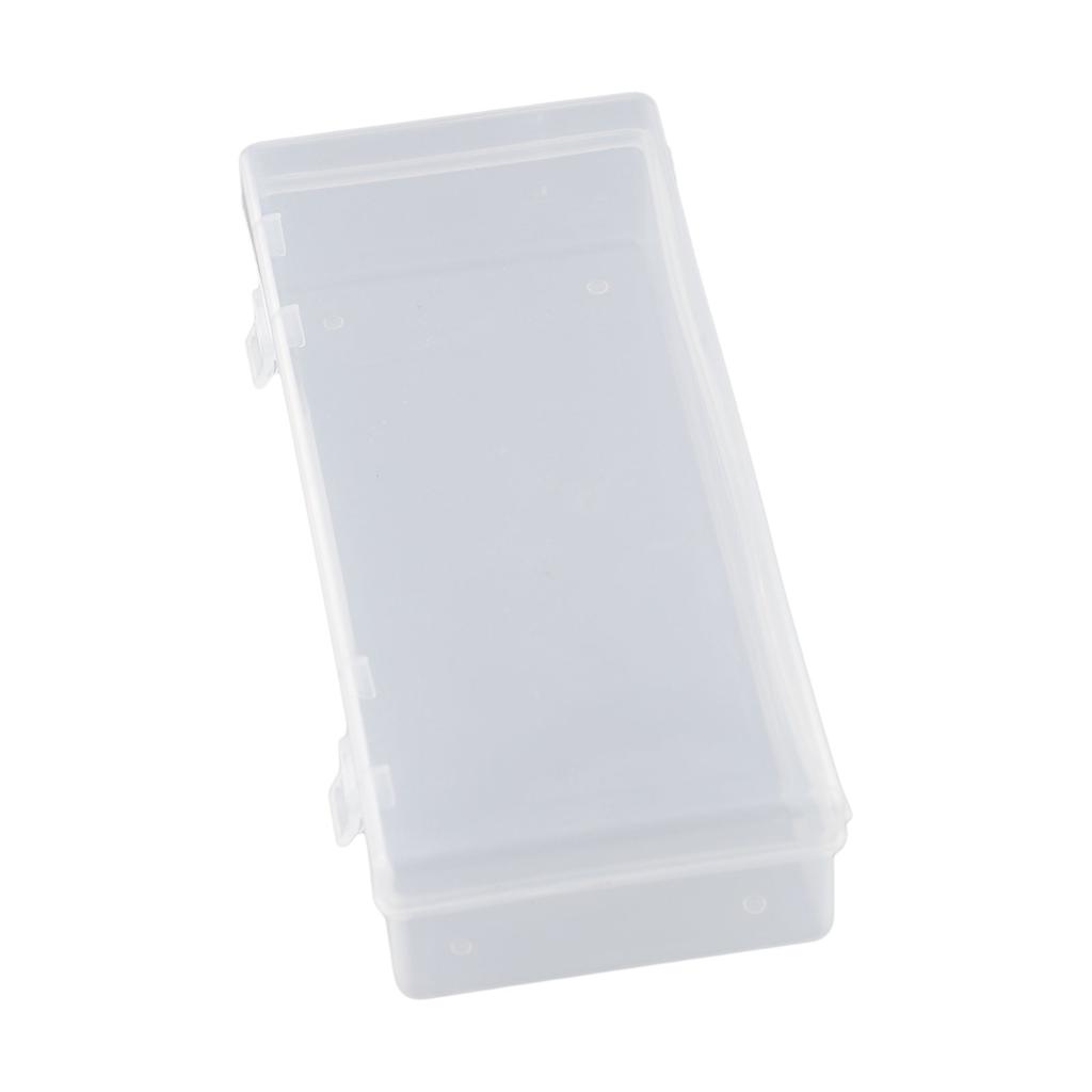 Plastic Case Storage Box Cosmetics Cover Craft Earring Holder Clear Container Jewelry Making Organizer Stationery