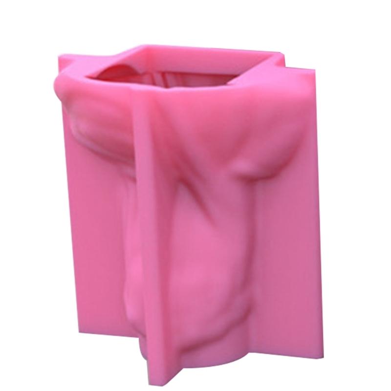 

Non-stick Mysterious Veil Female Mold Scented Candle Silicone Mold DIY Handmade-Soap Plasters Crafts Ornaments Tool L