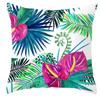 Tropical Plant Printed Pattern Cushion Cover for Home Living Room Sofa Decoration Pillow and Pillowcase