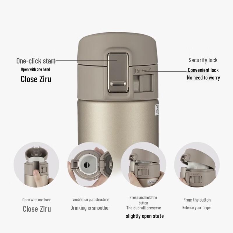 Zojirushi SM-KR48 Stainless Steel Vacuum Insulated Mug