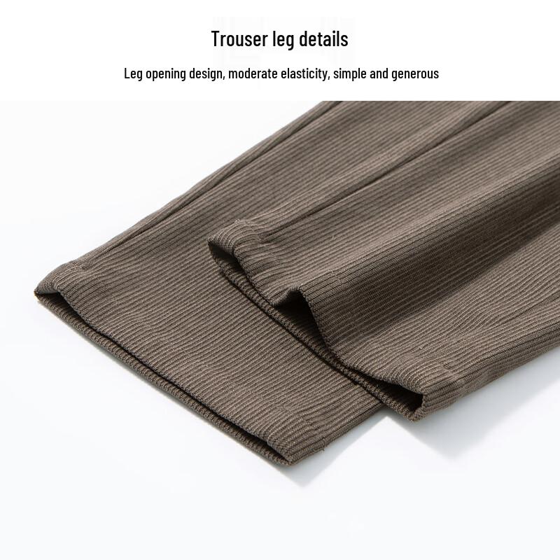 Hodo Men's Thickened Corduroy Warm Casual Pants