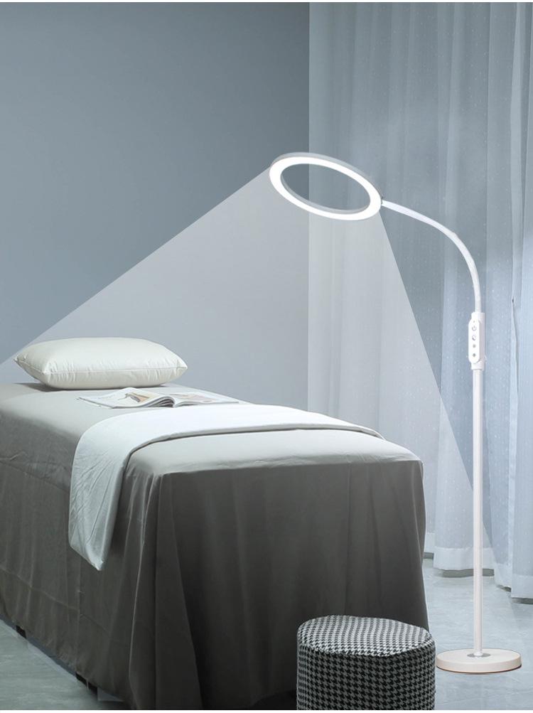 Super Bright Beauty Salon Eyelash & Tattoo Lamp - Versatile Floor Lighting for Nails & More