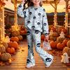 Kids Casual Long Sleeve Top and Pants Two-Piece Matching Outfit Set