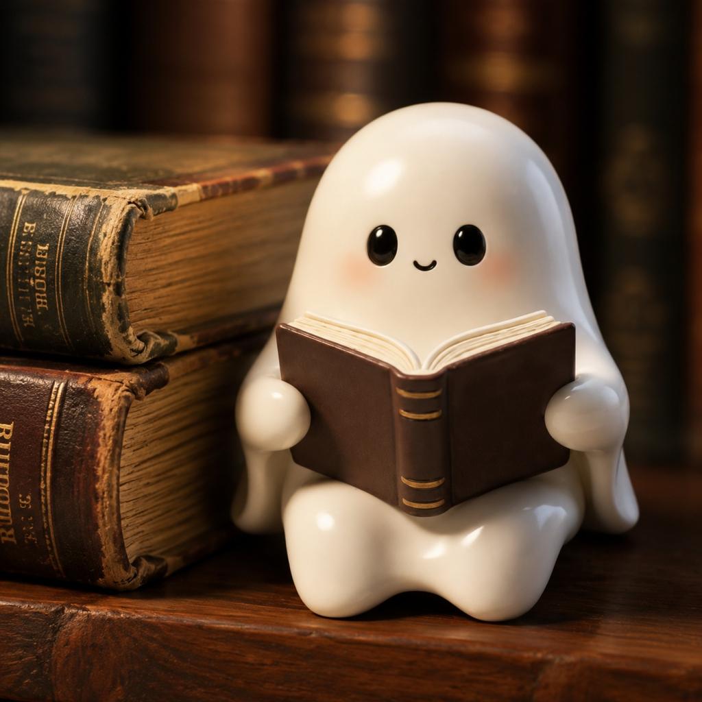 Creative Resin Figurine - Cute Halloween Desktop Decoration