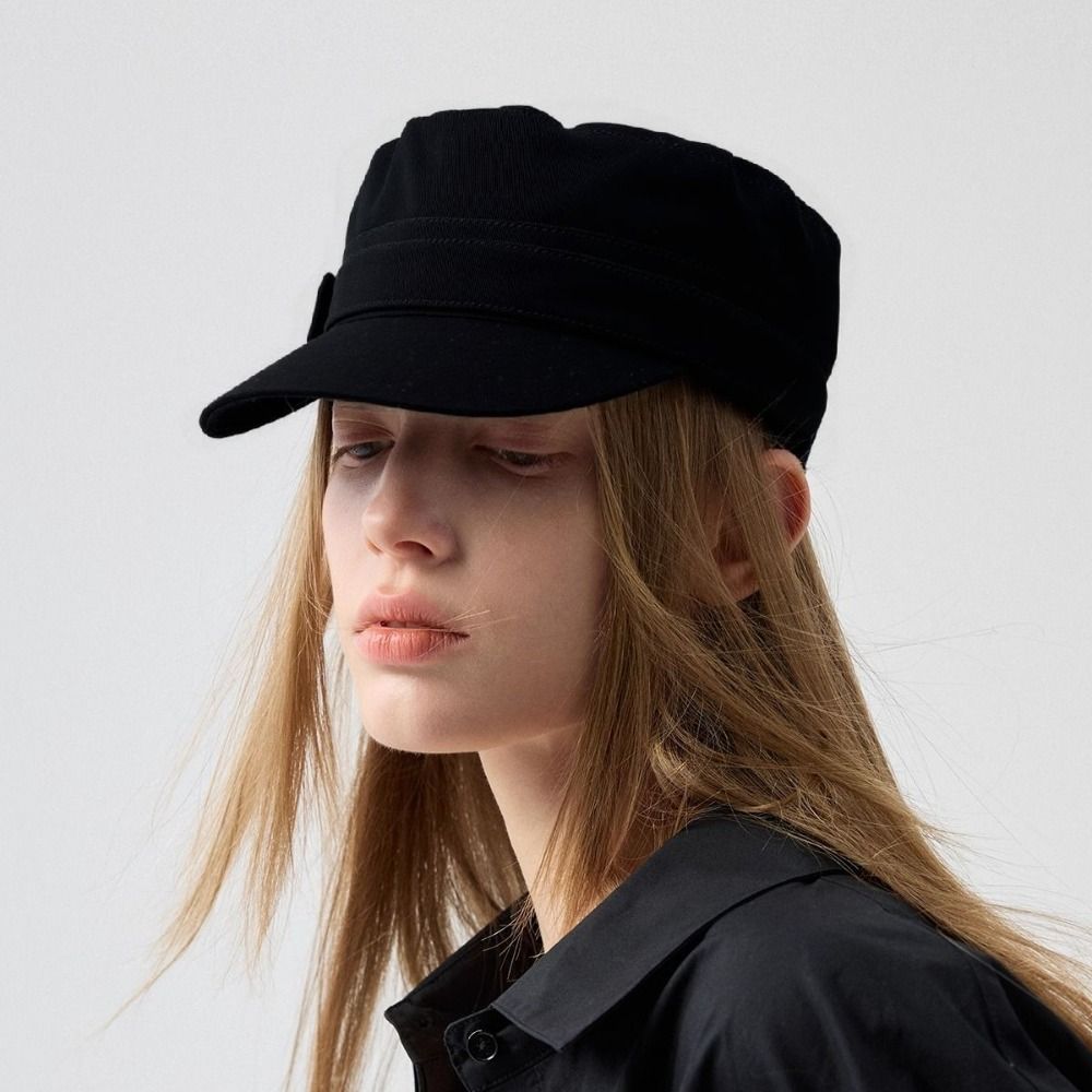 Cloth Equestrian Hat Cotton Retro Painter Hat Casual Flat Cap  Autumn